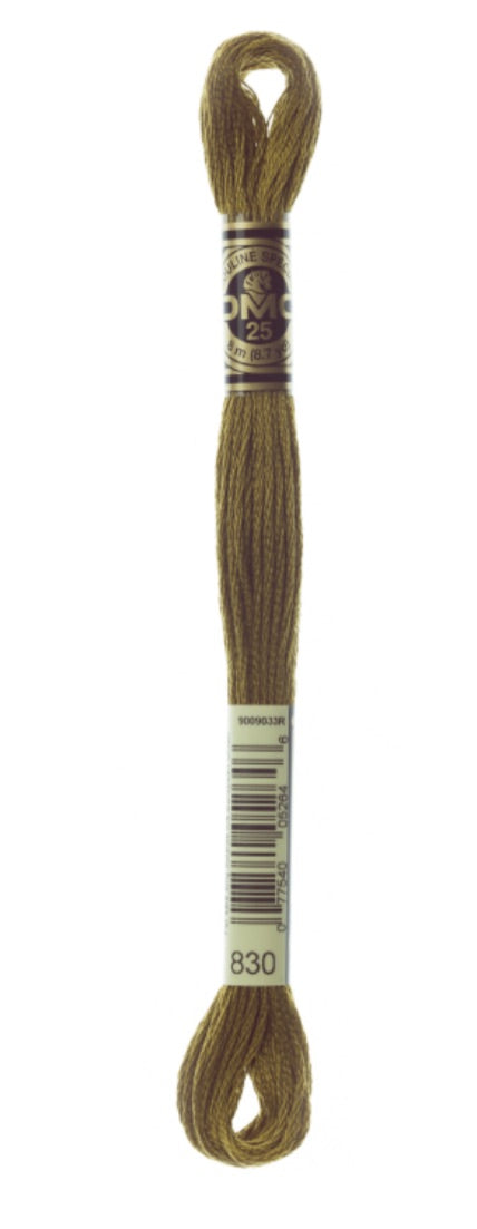 DMC-Six Strand Embroidery Floss-830-8m/8.7y