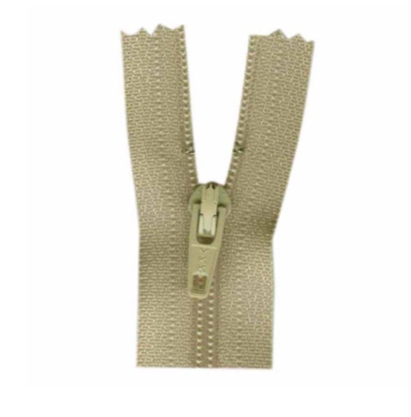 Costumakers-Closed End General Purpose Light Weight-Natural-Zipper (18cm)