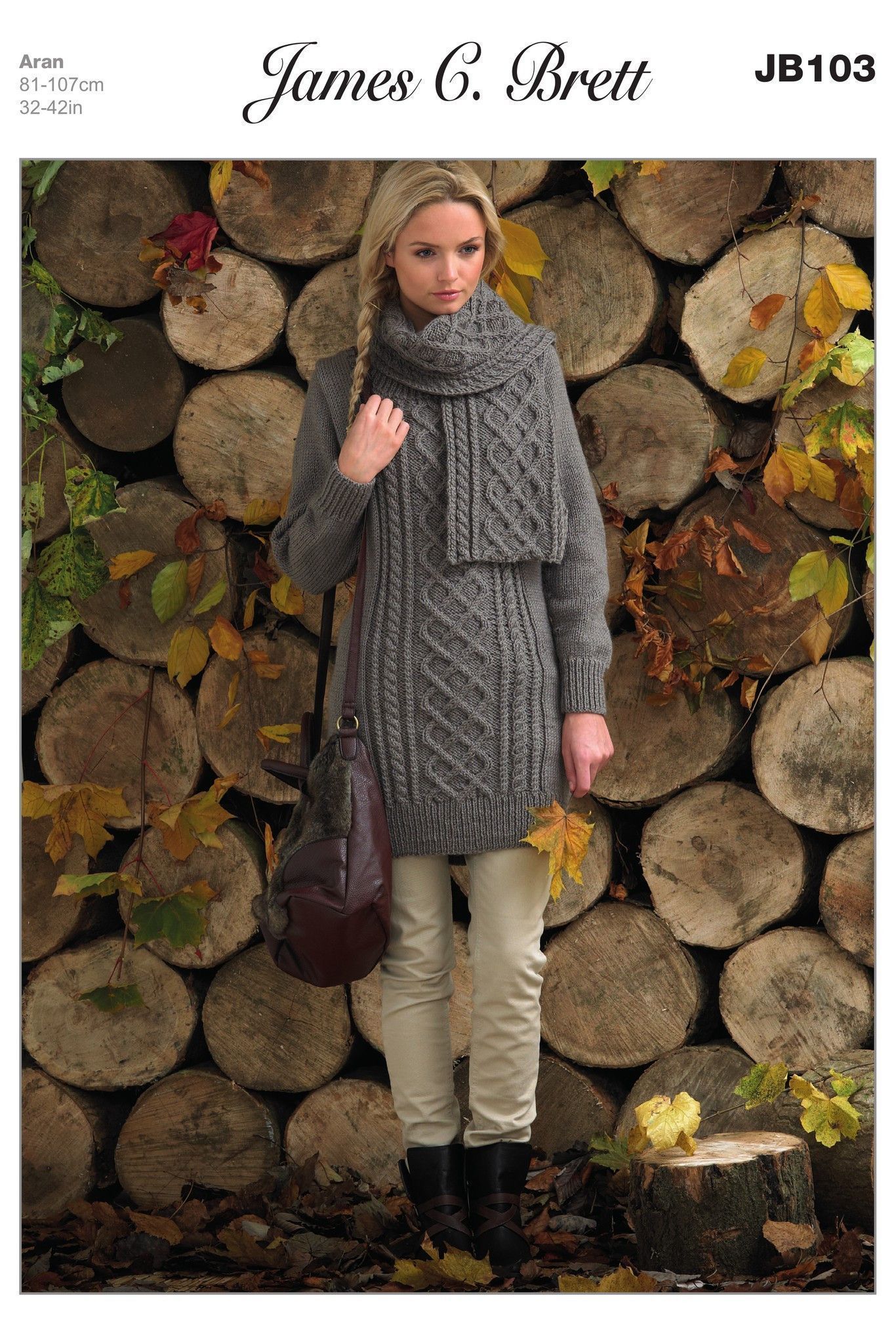 James C Brett - Knit Sweater Pattern Leaflets
