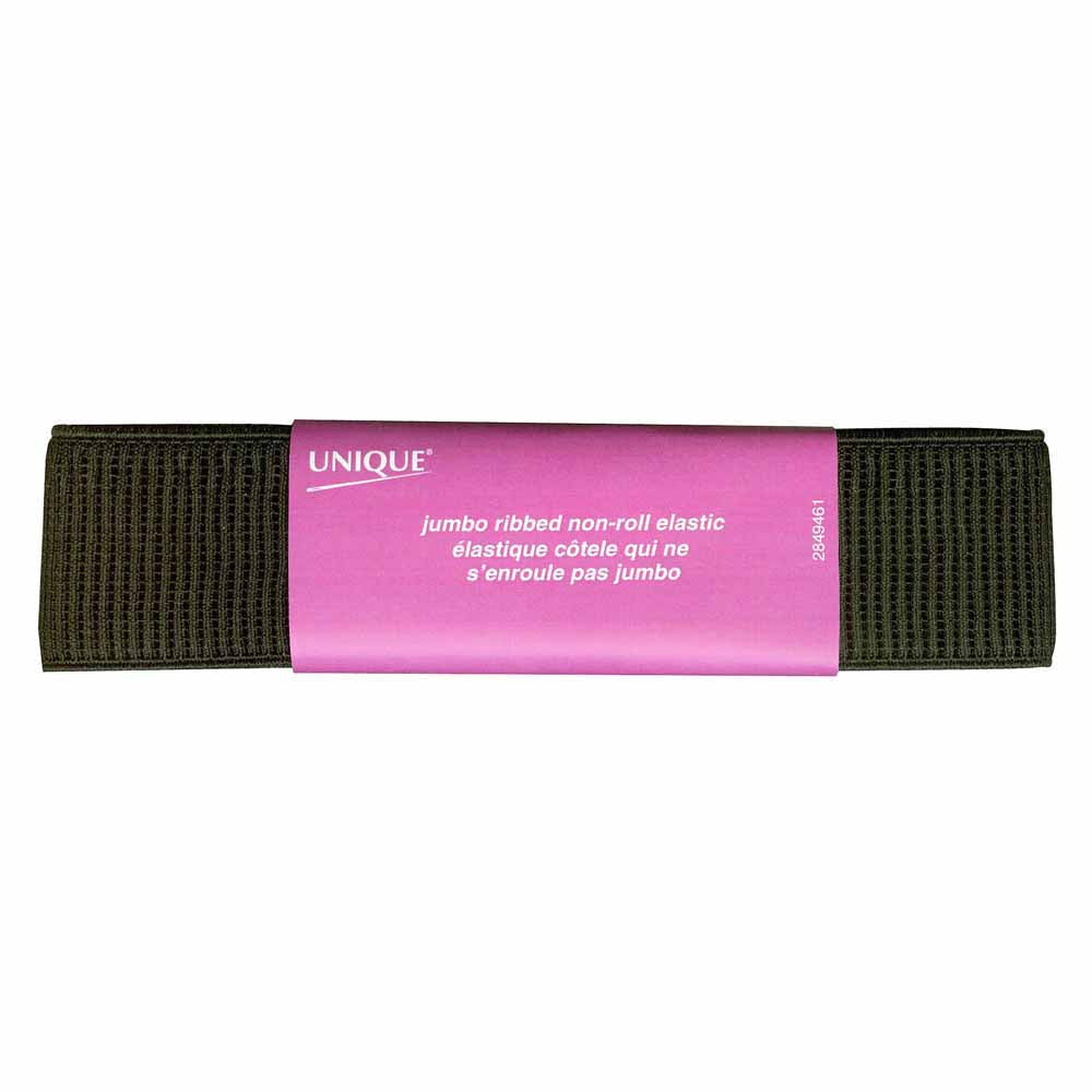 Unique - Jumbo Woven Ribbed Non-Roll Elastic