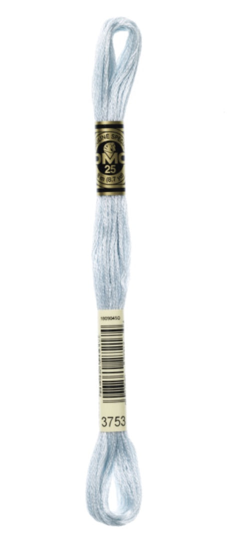 DMC-Six Strand Embroidery Floss-3753-8m/8.7y