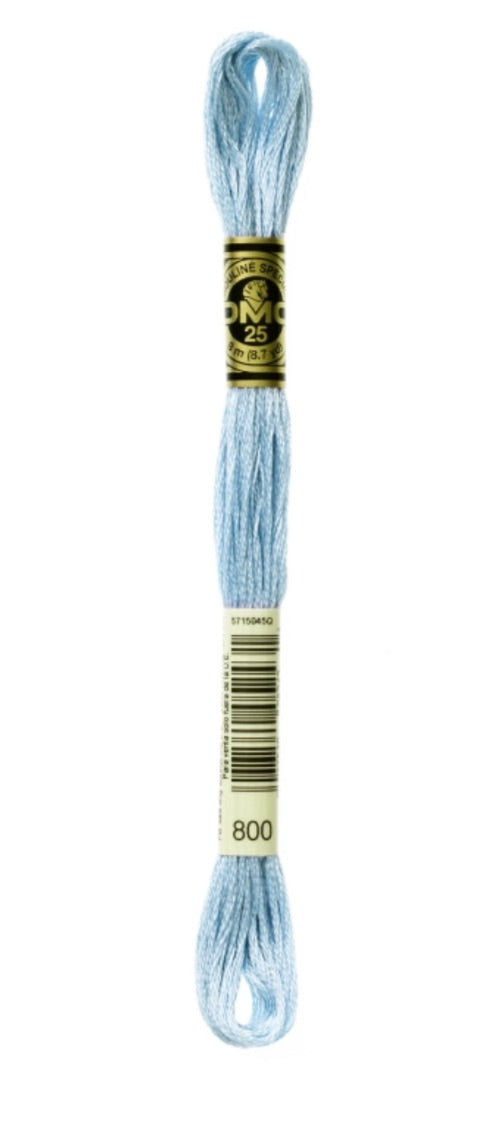 DMC-Six Strand Embroidery Floss-800-8m/8.7y