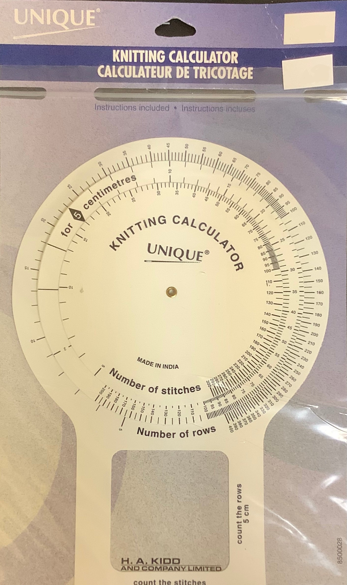 Unique-Knitting Calculator