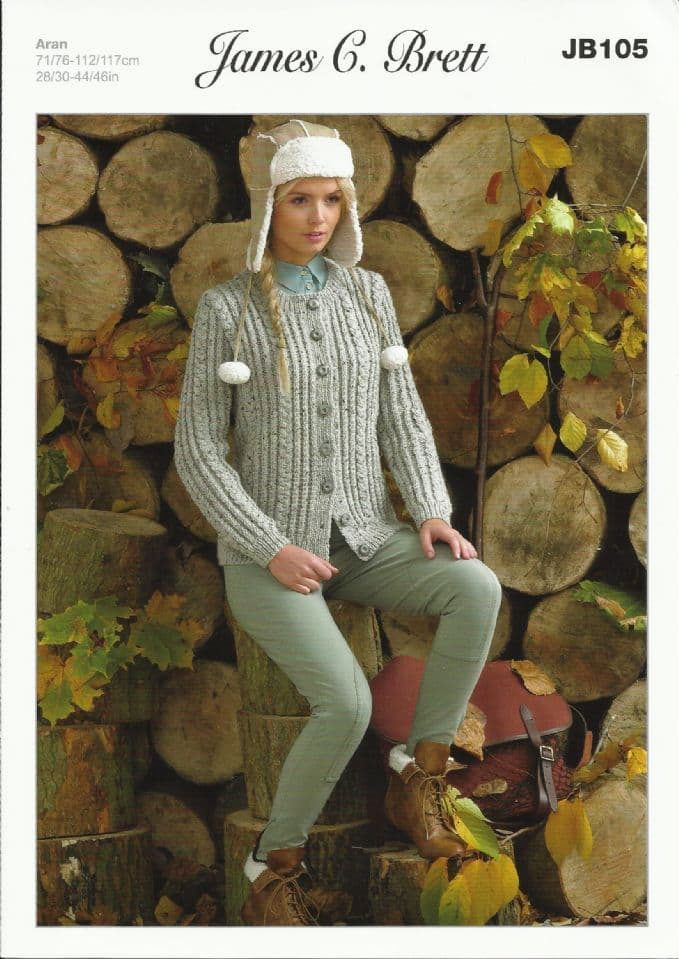 James C Brett - Knit Outerwear Pattern Leaflets
