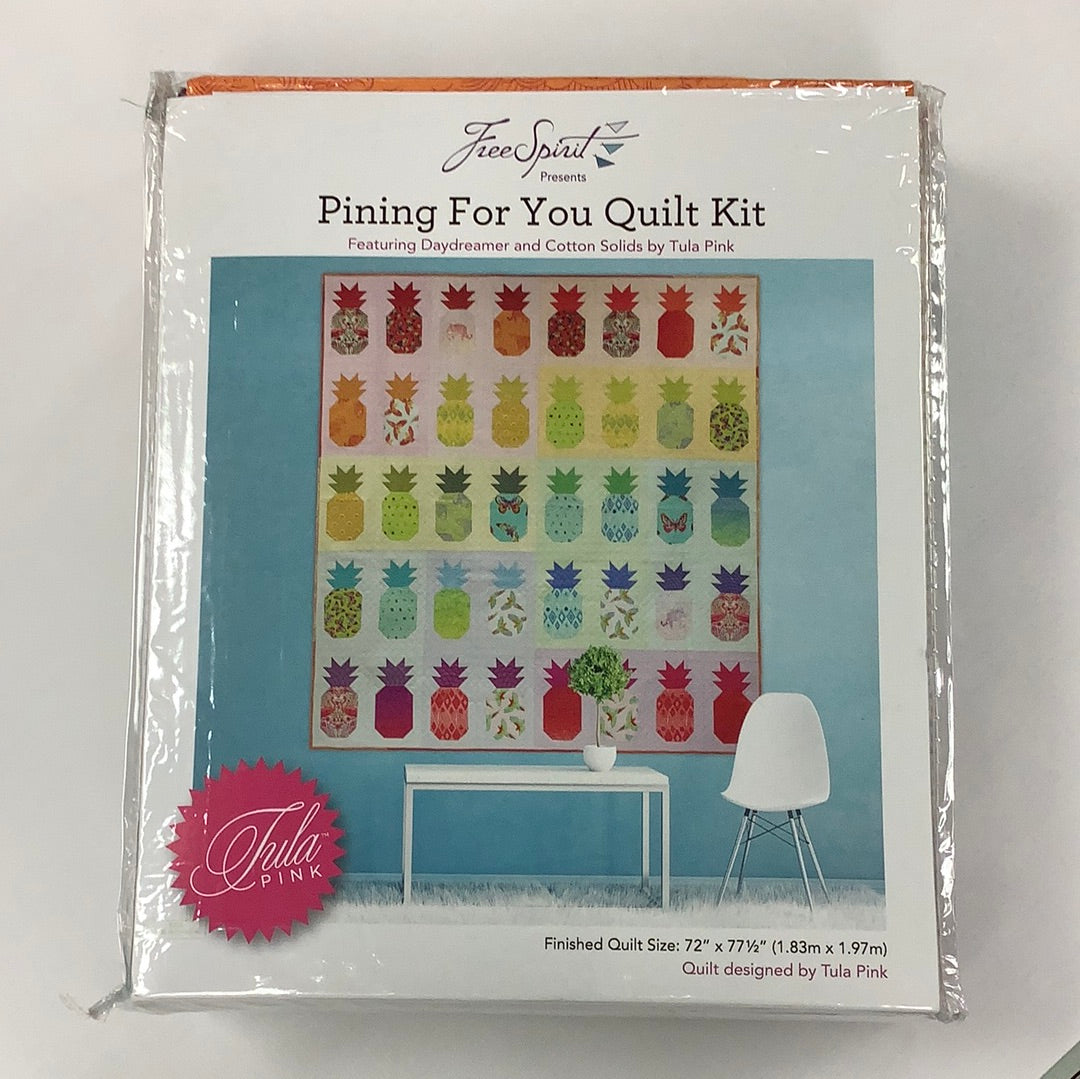 Free Spirit-Pining For You-Pineapples-Quilt Kit #KITQTTP.PINING4U