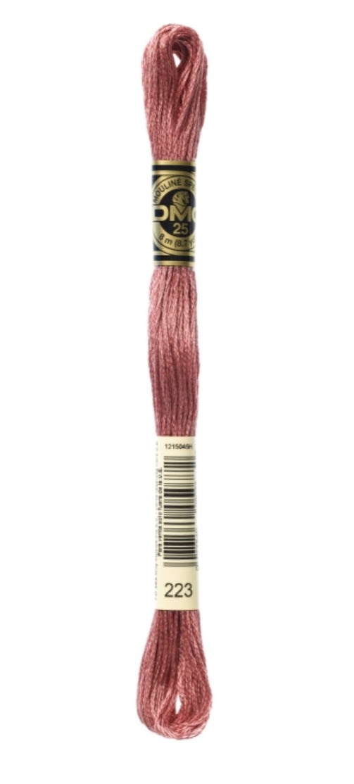 DMC-Six Strand Embroidery Floss-223-8m/8.7y #223