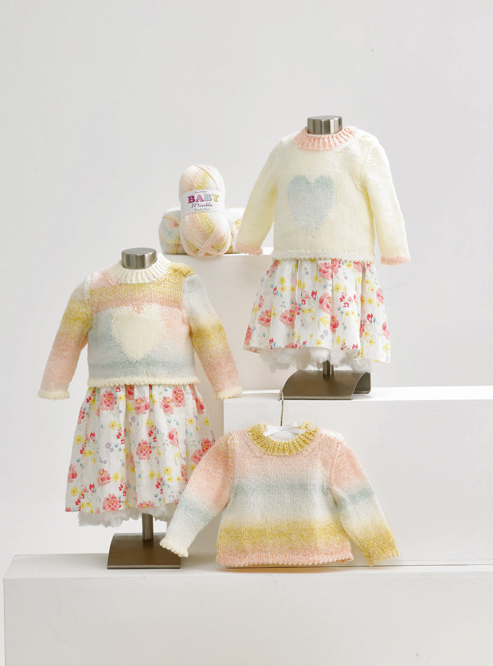 James C Brett - Tiny Tot Knitwear Pattern Leaflets