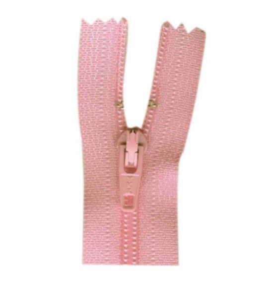 Costumakers-Closed End General Purpose Light Weight-Pink-Zipper (18cm)