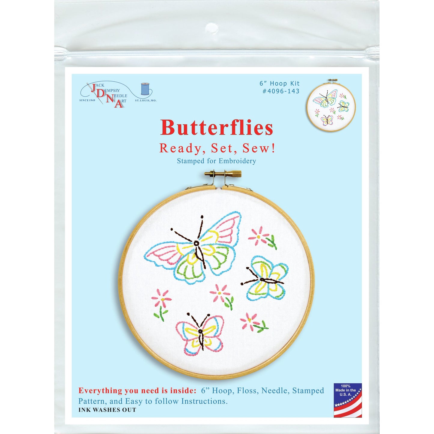 Jack Dempsey Needle Art - Embroidery Kit