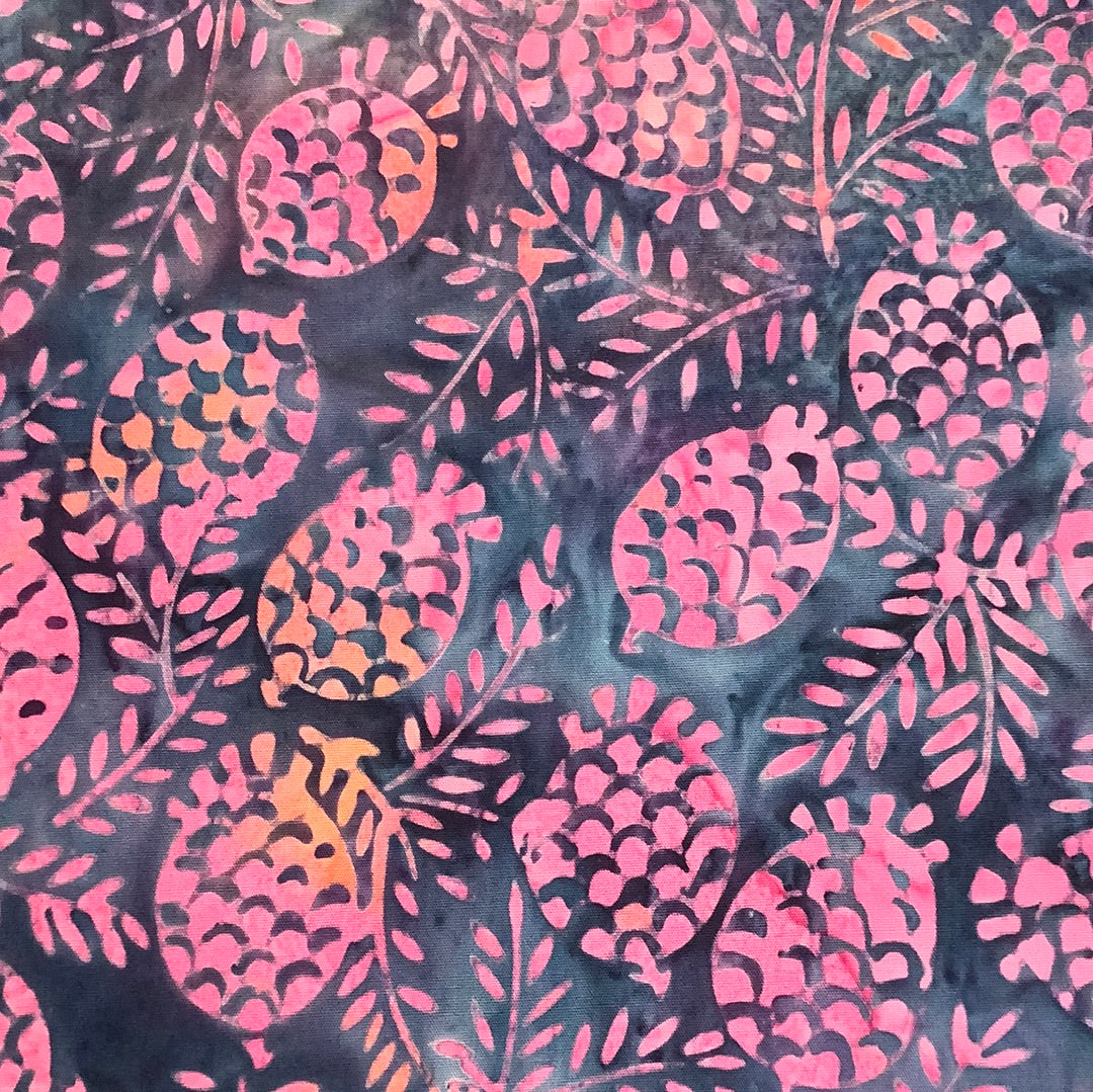 Cador Textiles - Beetroot Jazz Batiks