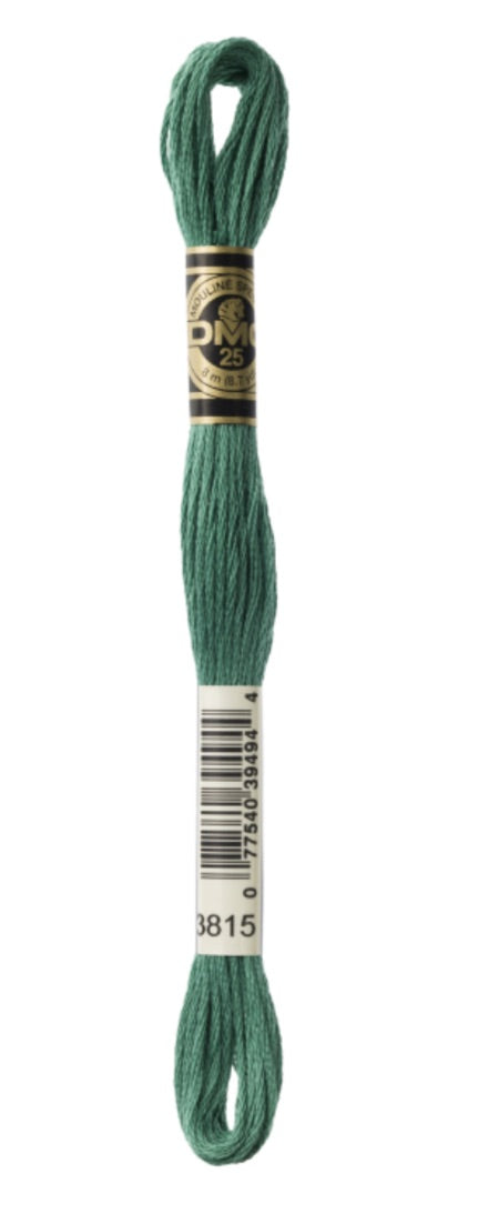 DMC-Six Strand Embroidery Floss-3815-8m/8.7y