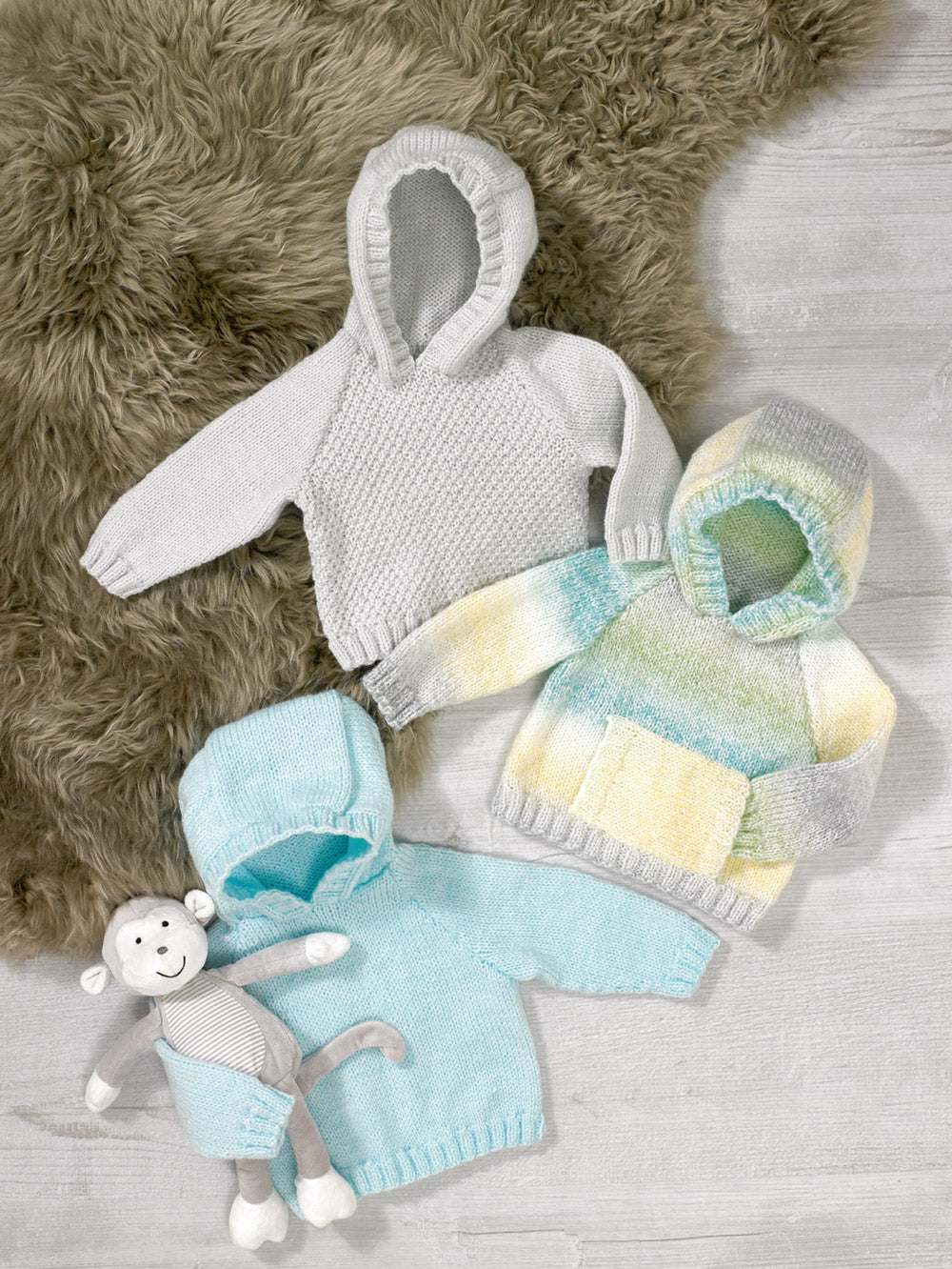 James C Brett - Tiny Tot Knitwear Pattern Leaflets