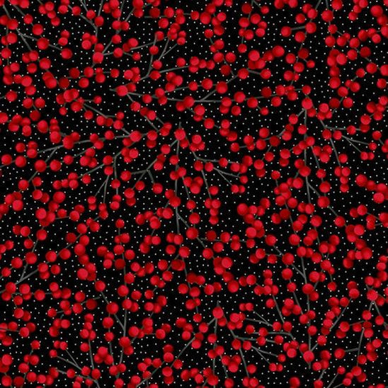Hoffman-Holiday Wishes-Onyx/Silver #27769-213
