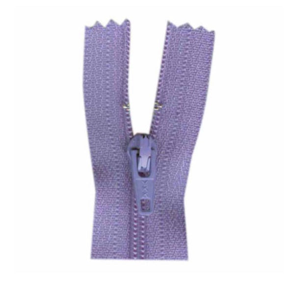 Costumakers-Closed End General Purpose Light Weight-Lilac-Zipper (20cm)