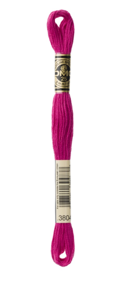 DMC-Six Strand Embroidery Floss-3804-8m/8.7y #3804
