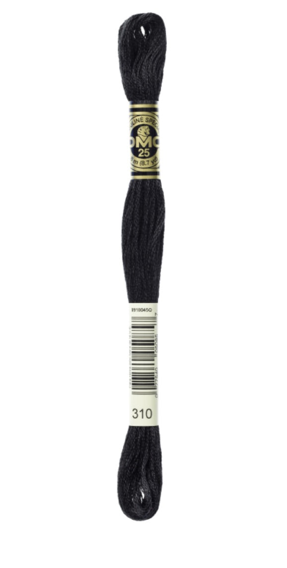 DMC-Six Strand Embroidery Floss-310-8m/8.7y