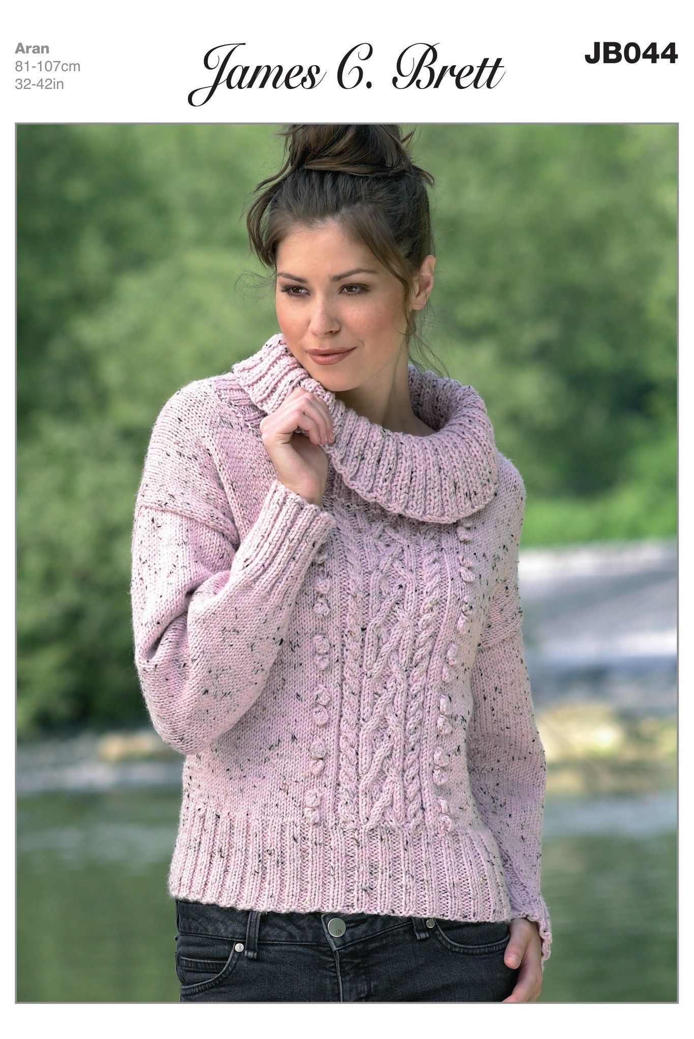 James C Brett - Knit Sweater Pattern Leaflets