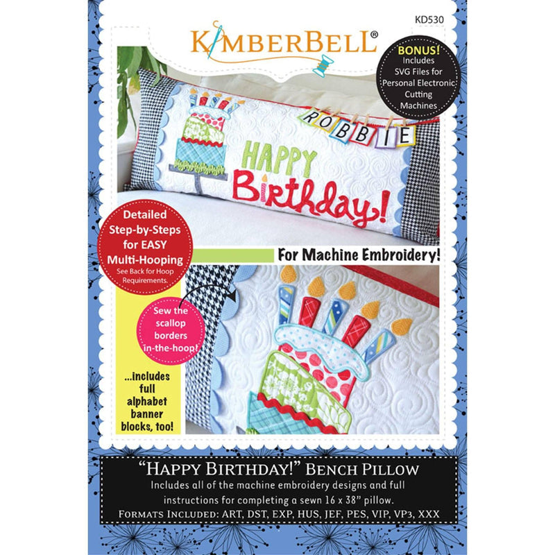 Kimberbell - Bench Pillow Pattern