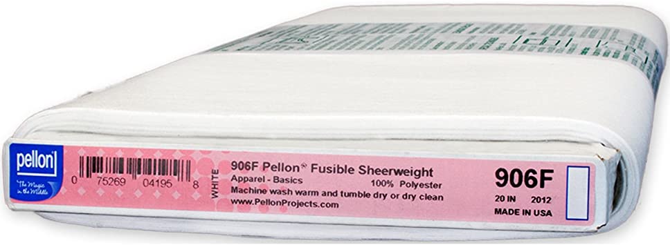 Pellon-Fusible Sheerweight-Interfacing-White #906F