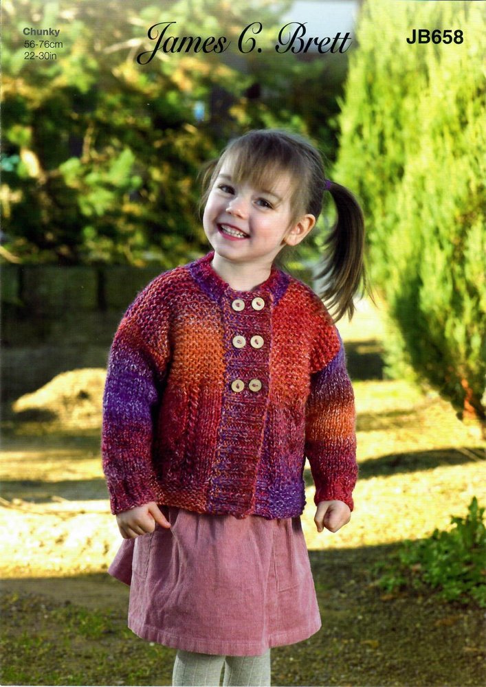 James C Brett - Children's Knitwear Pattern Leaflets