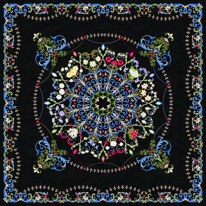 Northcott - Timeless Beauty Wall Quilt Pattern