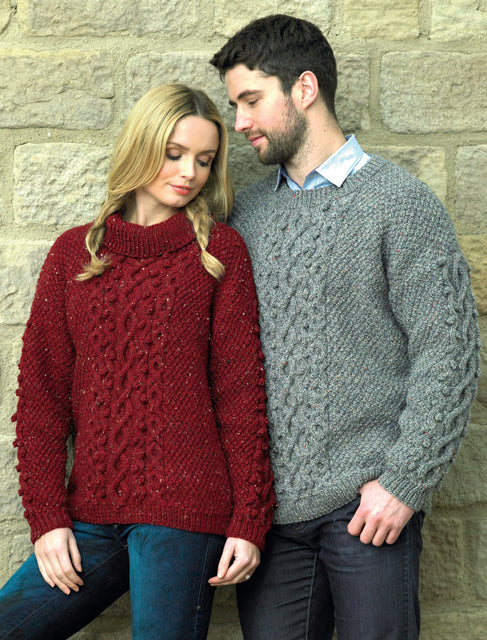 James C Brett - Knit Sweater Pattern Leaflets