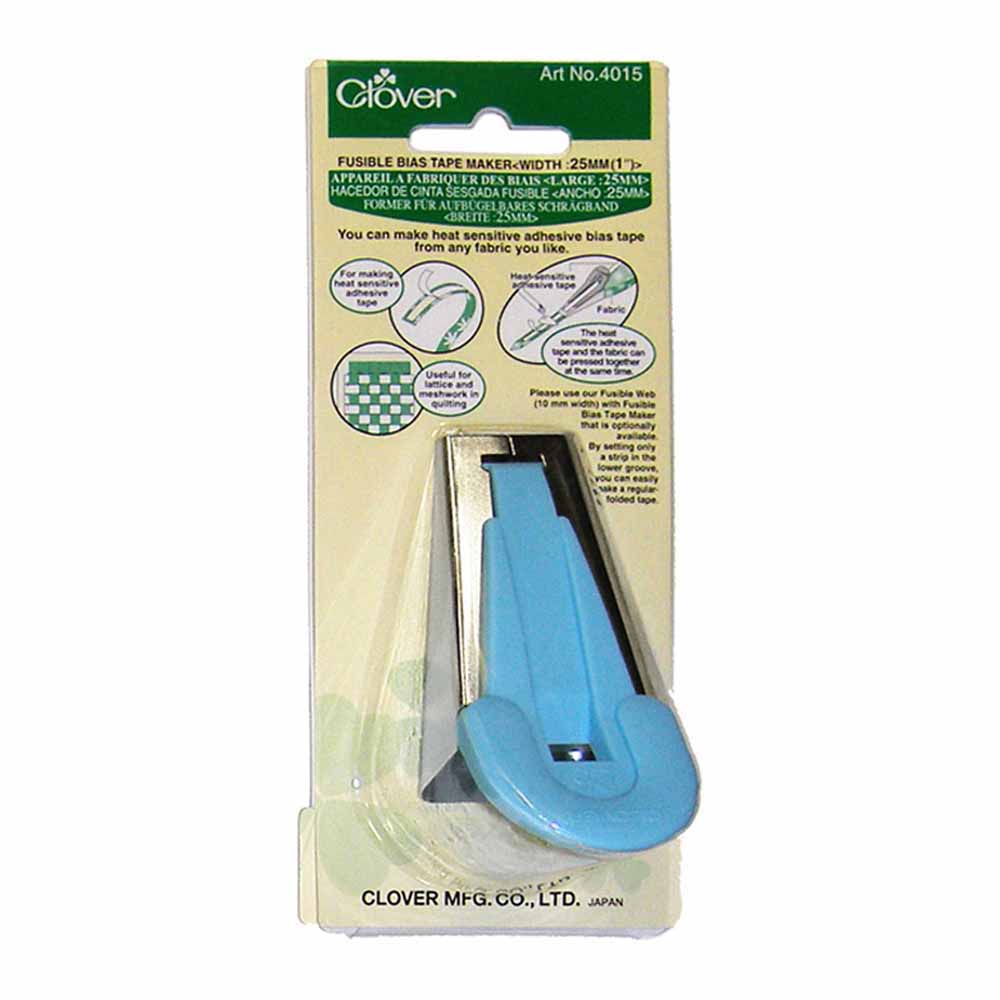 Clover - Fusible Bias Tape Maker - Width 25mm (1”)