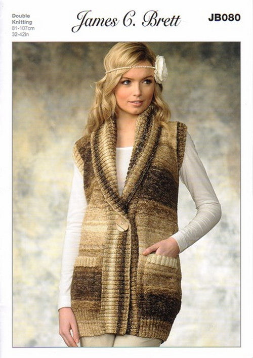 James C Brett - Knit Outerwear Pattern Leaflets