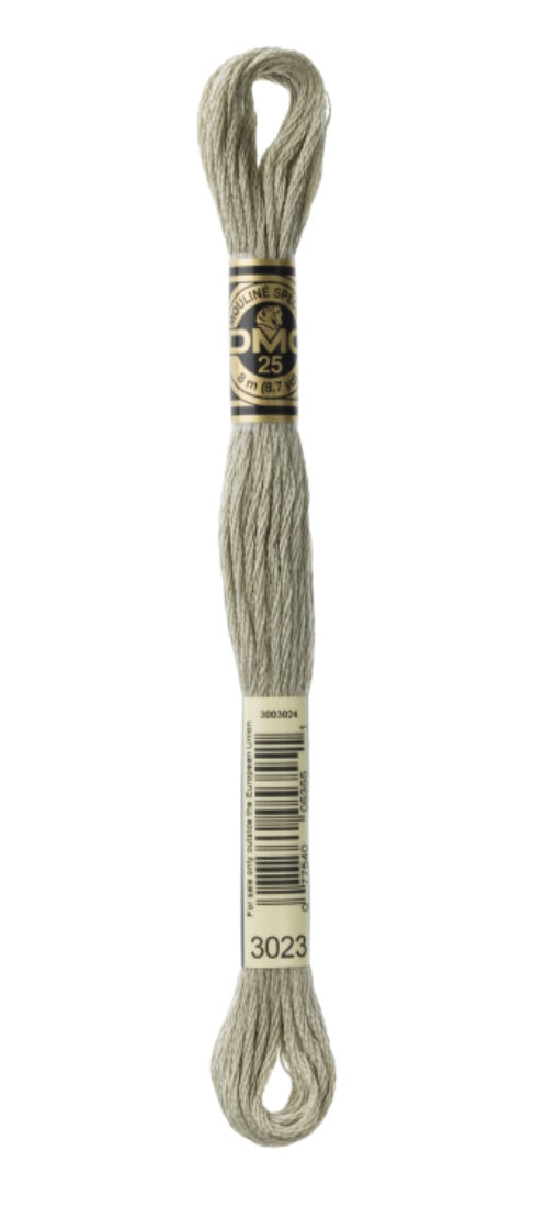 DMC-Six Strand Embroidery Floss-3023-8m/8.7y