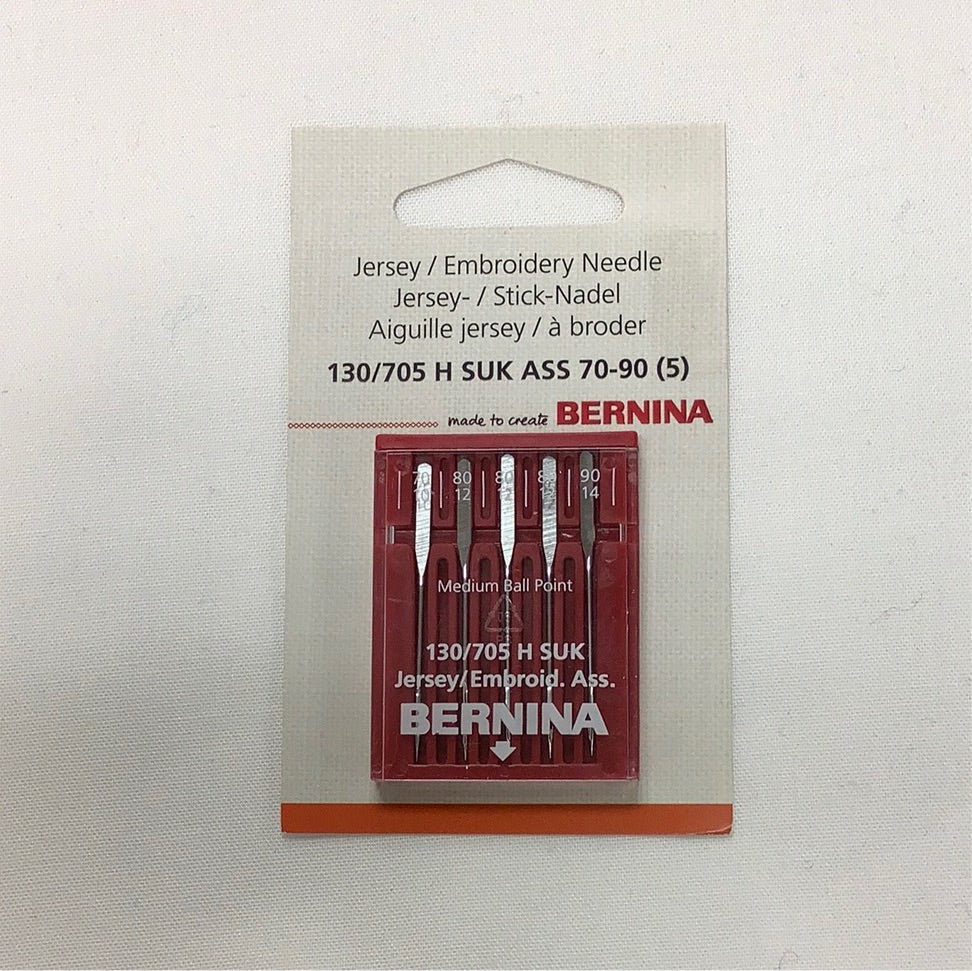Bernina-Jersey/Embroidery Needle-130/705 H SUK ASS 70-90 (5)