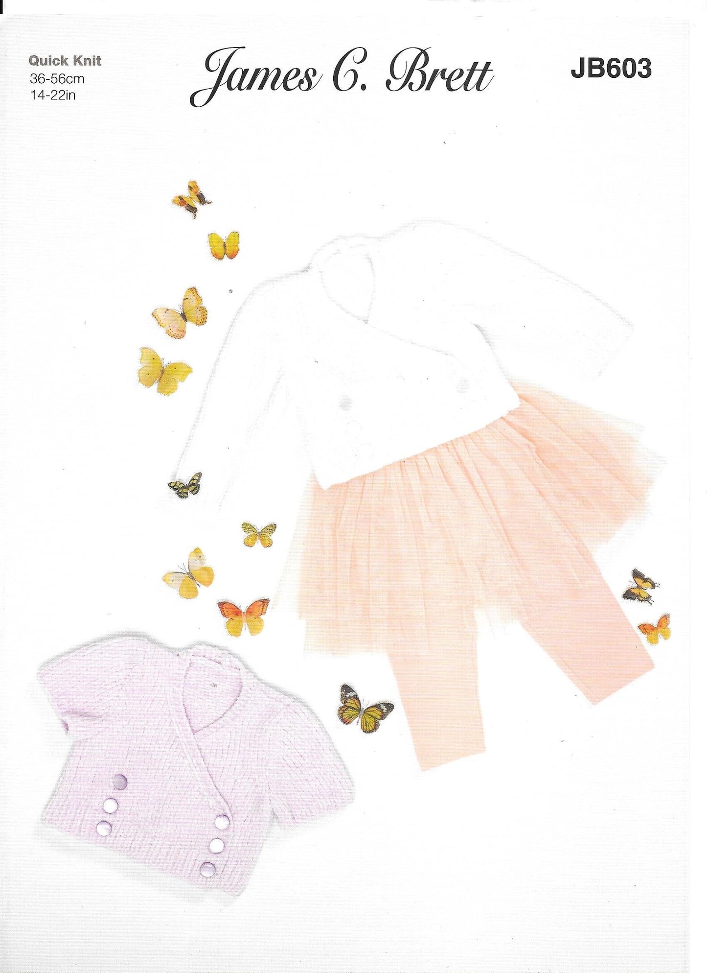 James C Brett - Tiny Tot Knitwear Pattern Leaflets