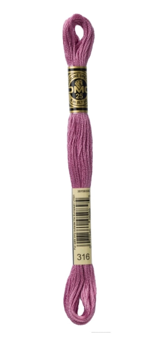 DMC - Six Strand Embroidery Floss (Shades 01 - 599)