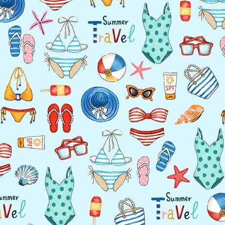 Michael Miller Fabrics-Sun Bathing