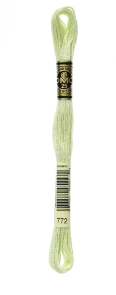 DMC-Six Strand Embroidery Floss-772-8m/8.7y