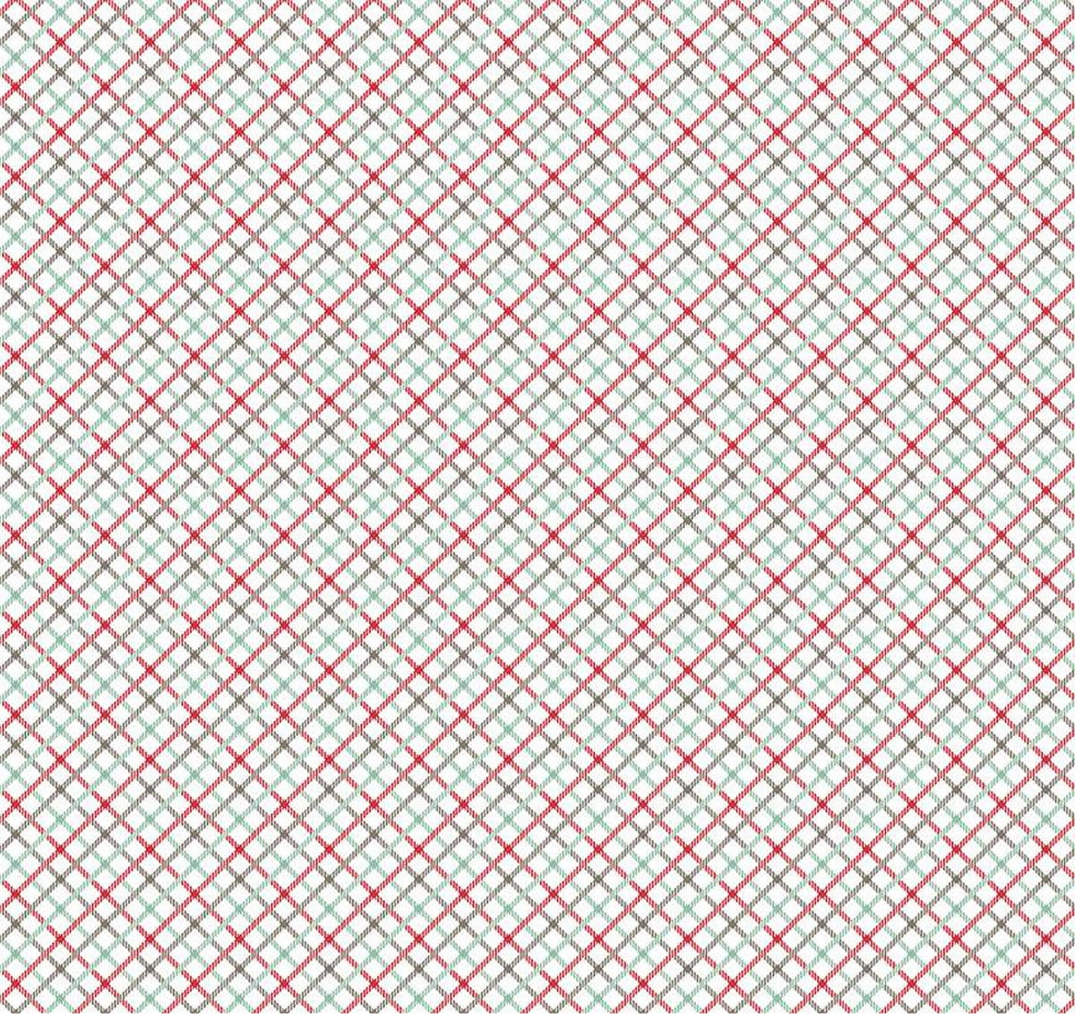 Riley Blake Designs-Bee Plaids-Sea Glass