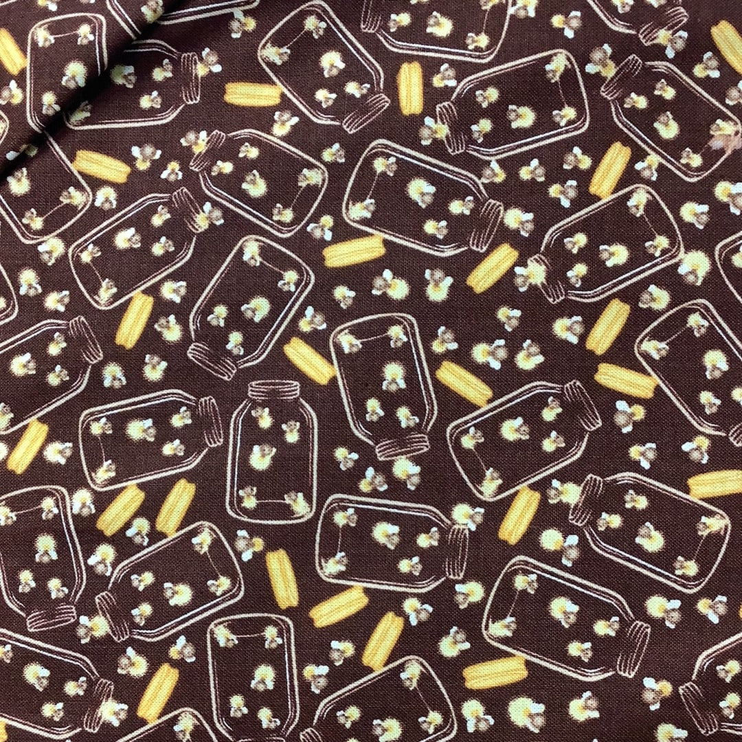 International Textiles-Camp A Lot #C3503-CHOCOLATE