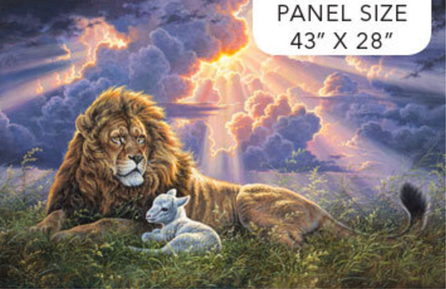Northcott-The Lion and the Lamb-Panel