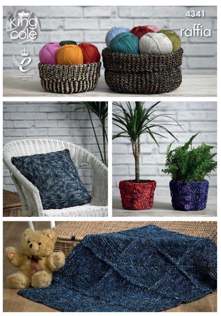 King Cole - Home Accessories Knit Pattern Leaflets