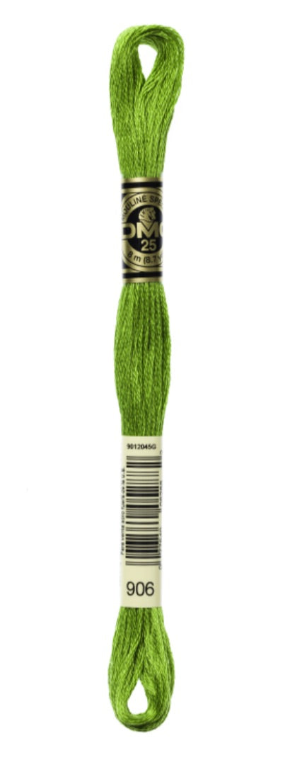 DMC-Six Strand Embroidery Floss-906-8m/8.7y #906