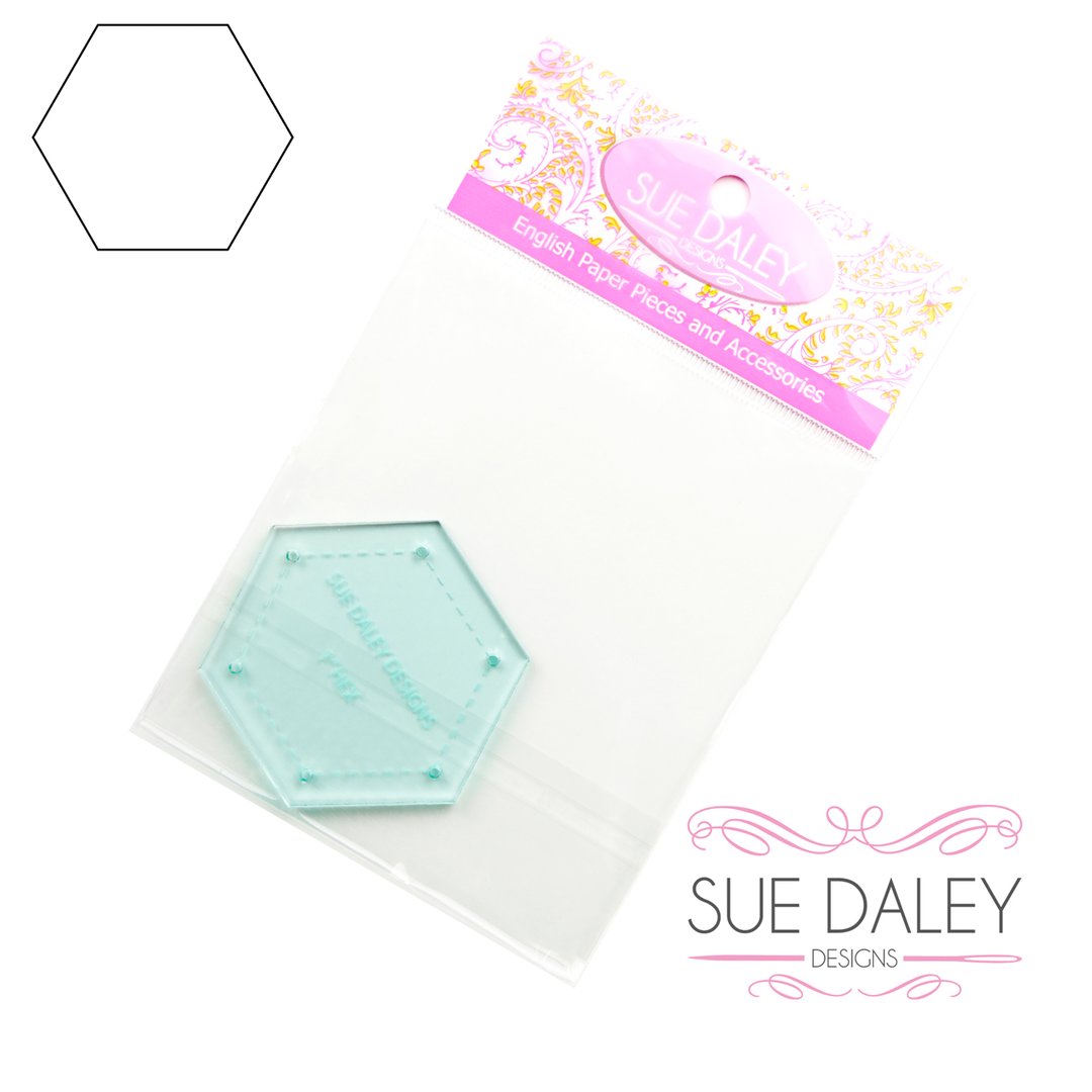 Sue Daley Designs - 5/8” Hexagon Template