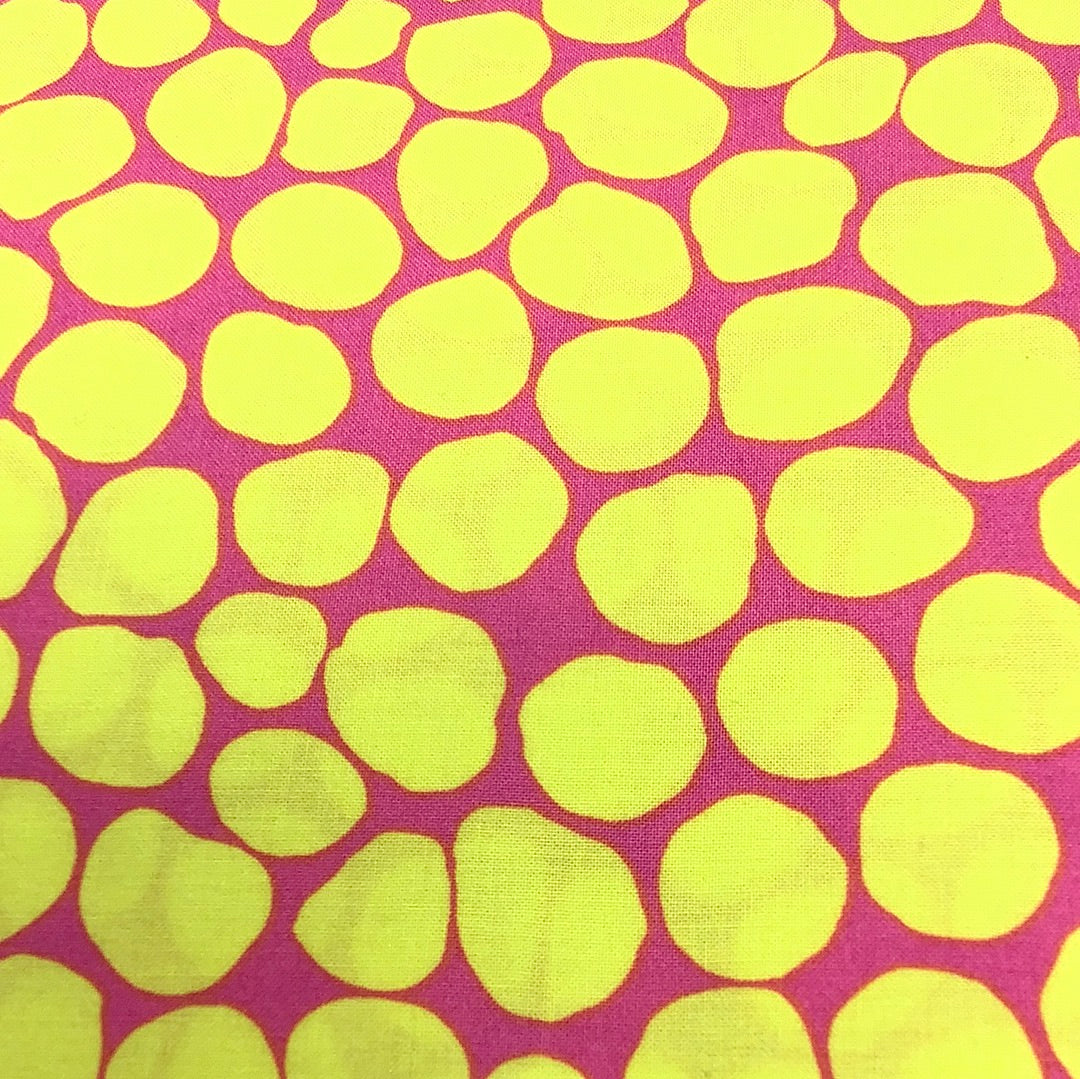 Free Spirit-Kaffe Fassett-Jumble-Lemon #PWBM053-LEMON