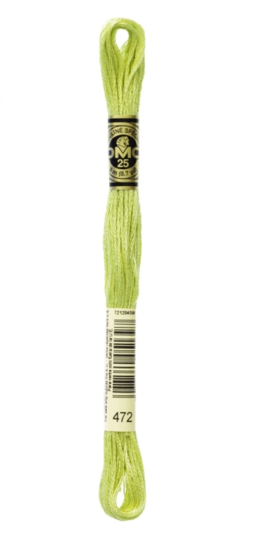 DMC-Six Strand Embroidery Floss-472-8m/8.7y