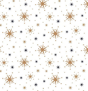 The Craft Cotton Company-Metallic Christmas Stars