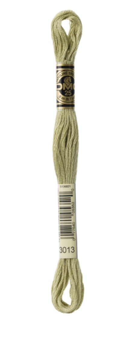 DMC-Six Strand Embroidery Floss-3013-8m/8.7y #3013