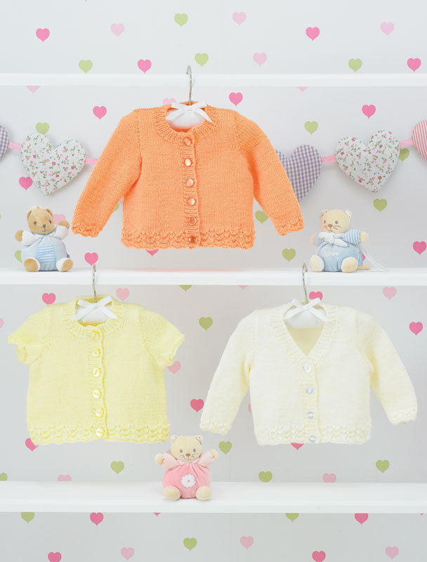 James C Brett - Tiny Tot Knitwear Pattern Leaflets