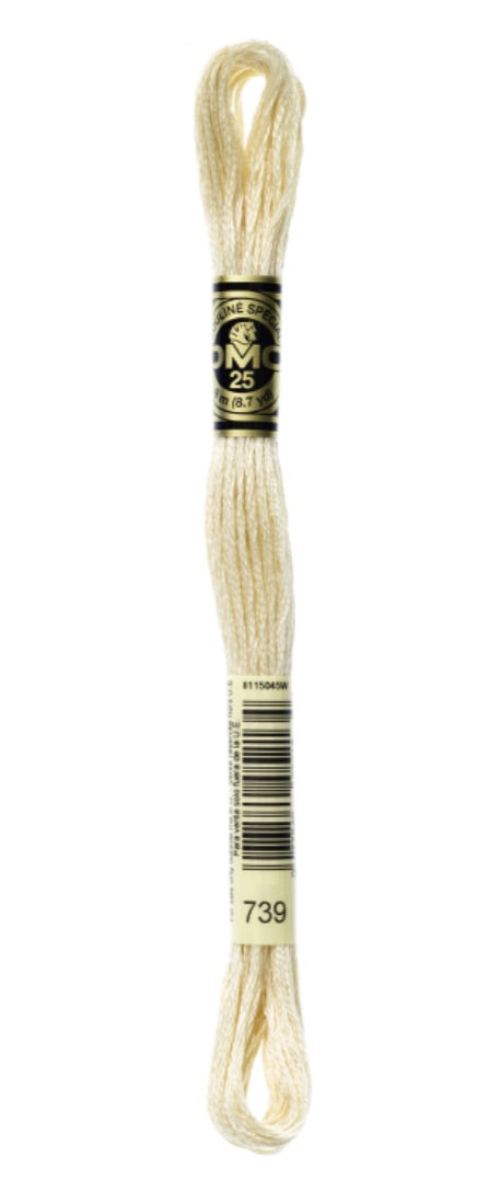 DMC-Six Strand Embroidery Floss-739-8m/8.7y