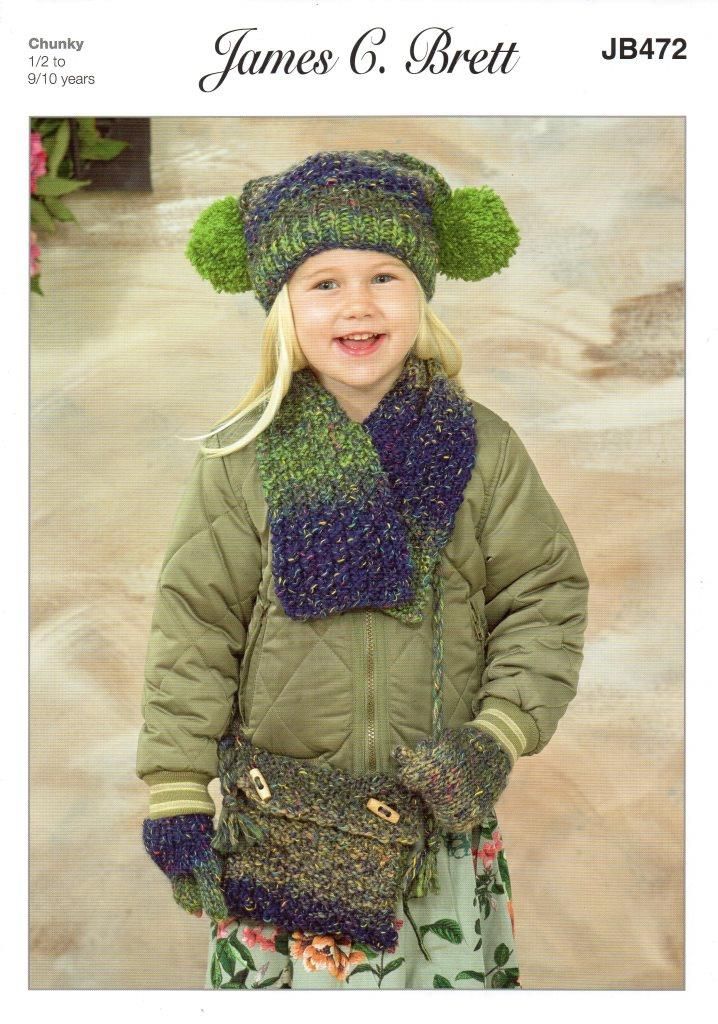 James C Brett - Children's Knitwear Pattern Leaflets