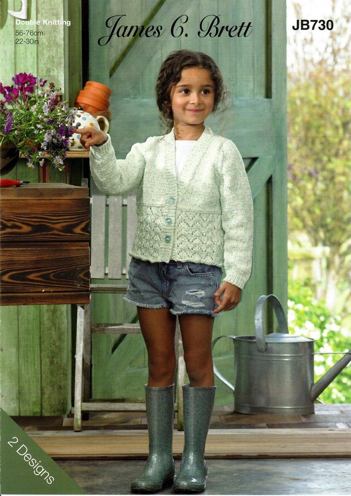 James C Brett - Children's Knitwear Pattern Leaflets