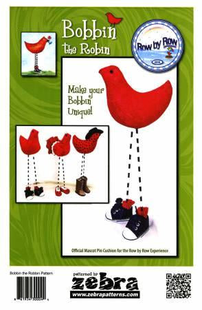 Row by Row Experience - Bobbin the Robin Pin Cushion Pattern