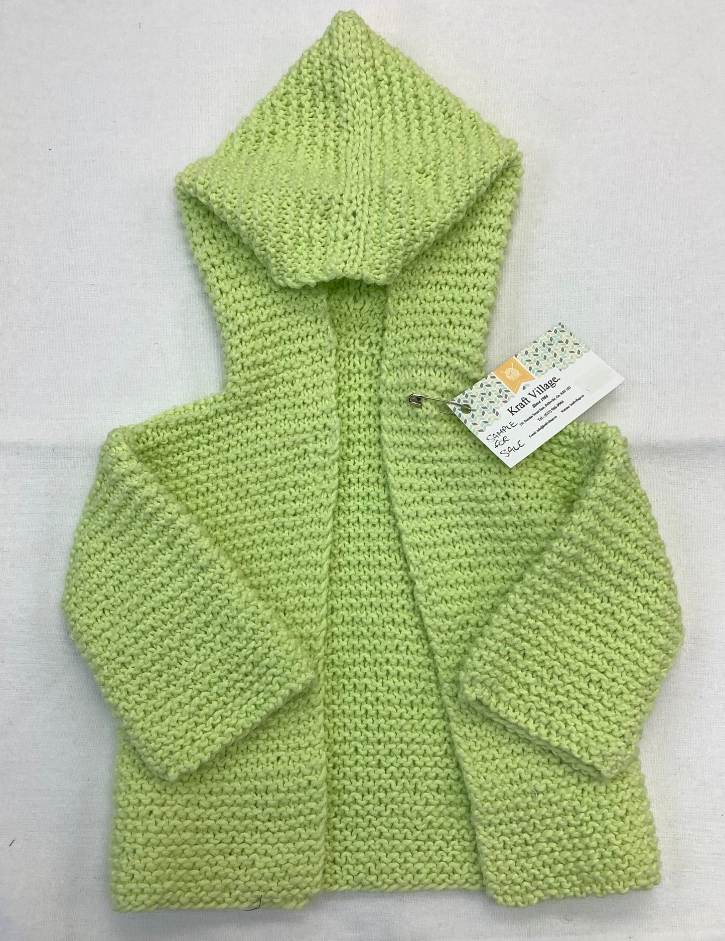 Knit Sweater with Hood-6 Month